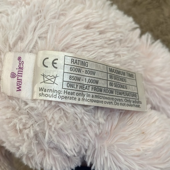 Warmies lavender scented pink bunny - Picture 4 of 4